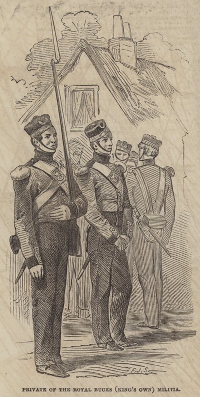 Soldat de la Milice Royale des Bucks (King